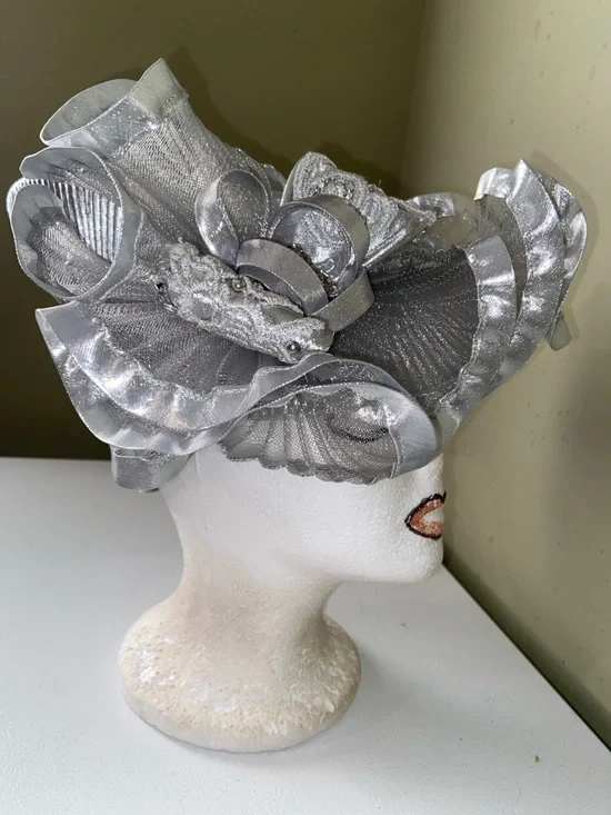 Glamorous Dress Hat / Church Hat by Ms. Divine - Picture 7 of 10
